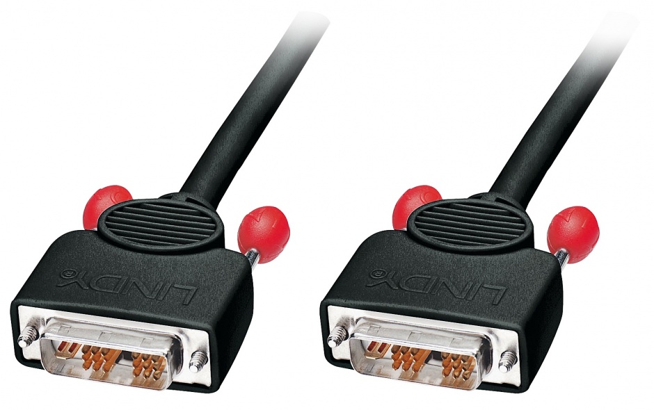 Imagine Cablu DVI-I Single Link 5m T-T Negru, Lindy L41273