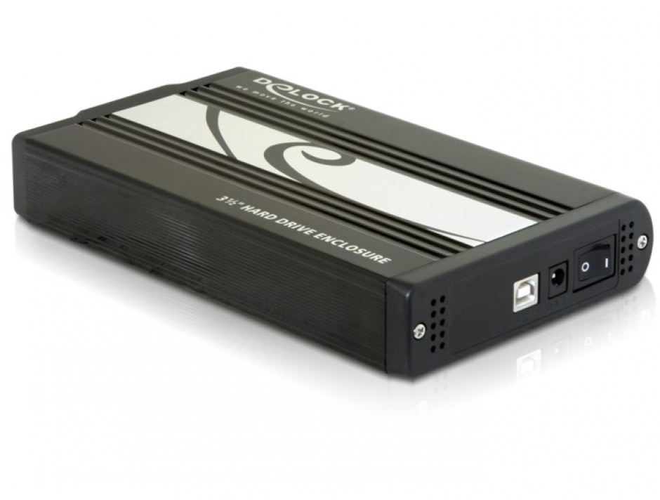 Imagine Rack extern HDD 3.5" SATA/IDE la USB 2.0, Delock 42444