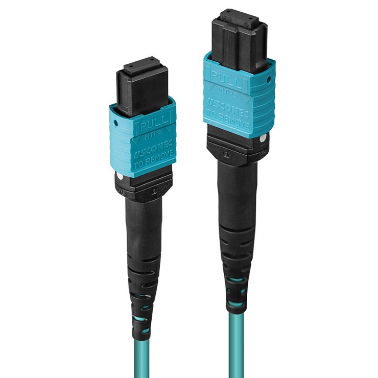 Imagine Cablu fibra optica MPO 50/125µm OM3 Method A LSOH 50m, Lindy L46983
