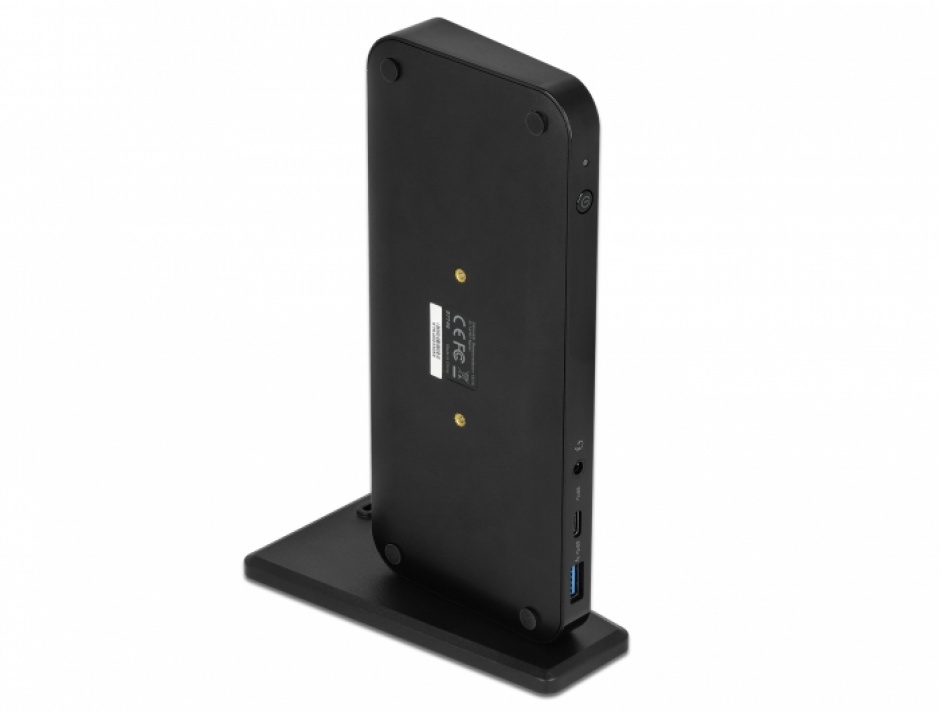 Imagine Docking Station USB-C la HDMI / Displayport v1.4 / USB 3.2 / Gigabit LAN / PD 3.0, Delock 87746