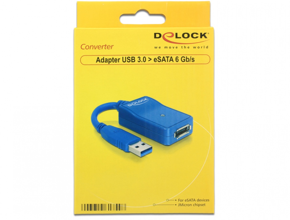 Imagine Adaptor USB 3.0 la eSATA, Delock 61754