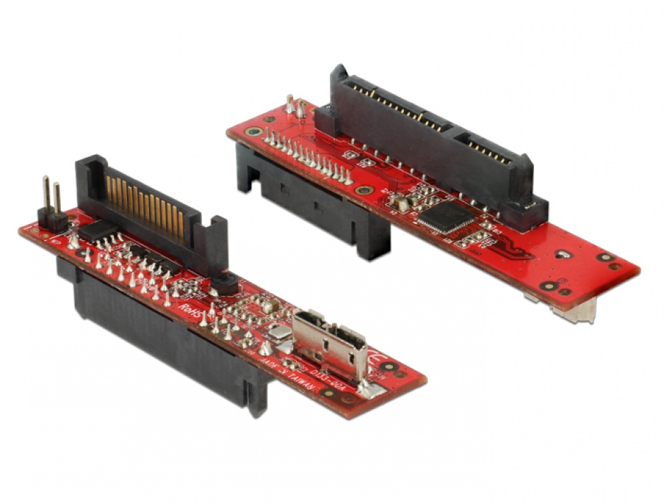 Imagine Convertor SATA 6 Gb/s la micro USB-B 3.1 T-M, Delock 62679