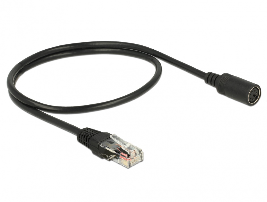 Imagine Cablu MD6 serial la RJ45 M-T 52cm, Navilock 62931