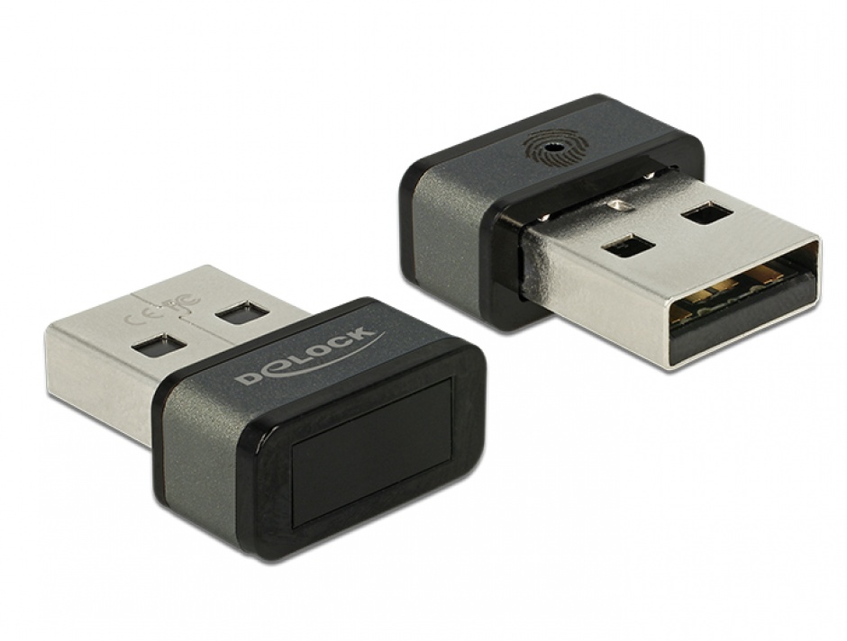 Imagine Scanner amprenta pentru Windows 10 Hello cu USB-A, Delock 62963