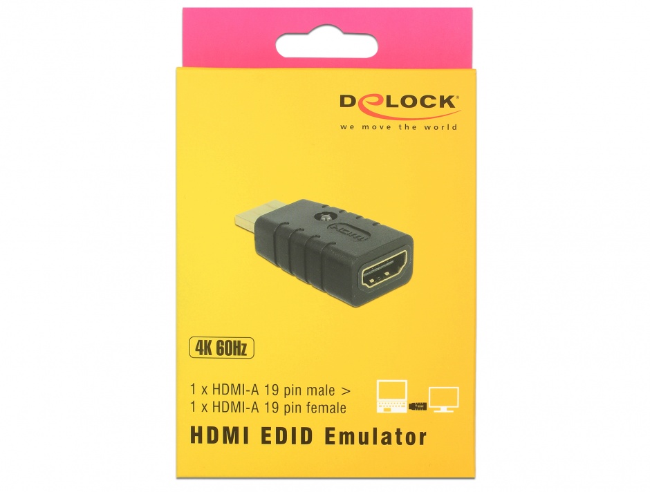 Imagine Adaptor HDMI T-M EDID Emulator, Delock 63320