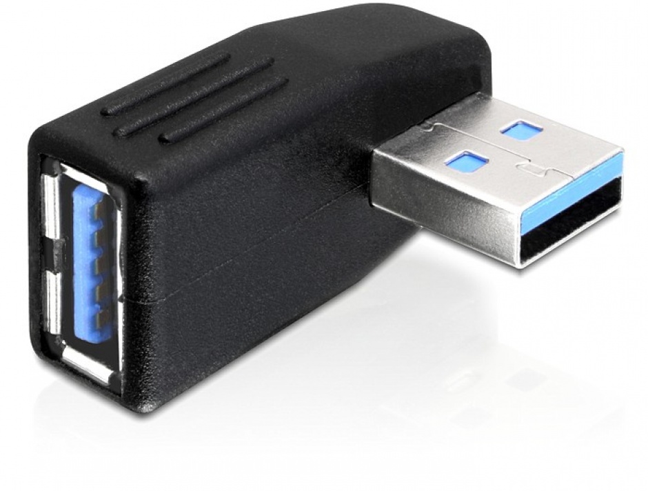Imagine Adaptor USB 3.0 tata-mama la 270 grade, orizontal, Delock 65342