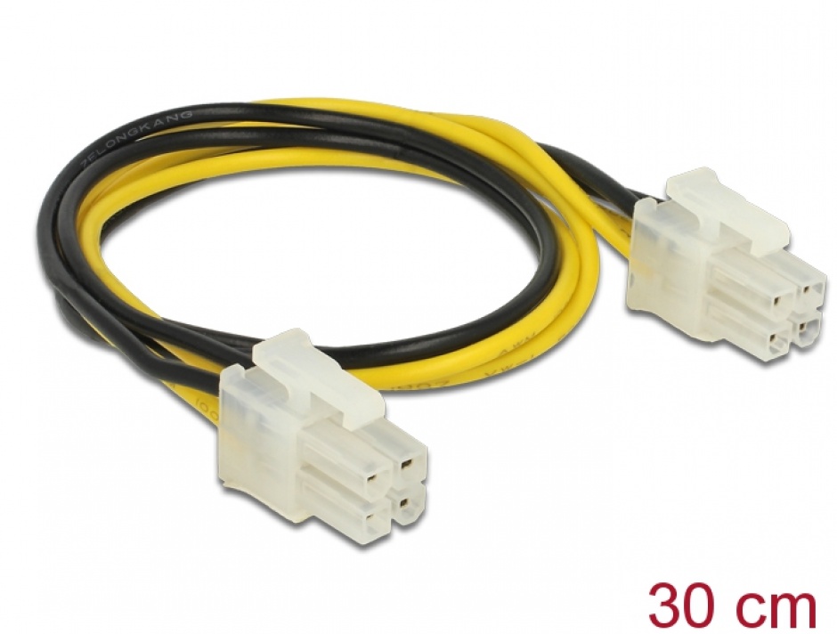 Imagine Cablu alimentare intern P4 T-T, Delock 65604