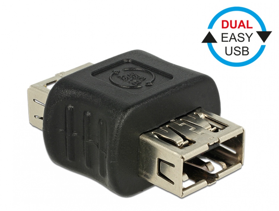 Imagine Adaptor EASY-USB 2.0 tip A M-M, Delock 65642