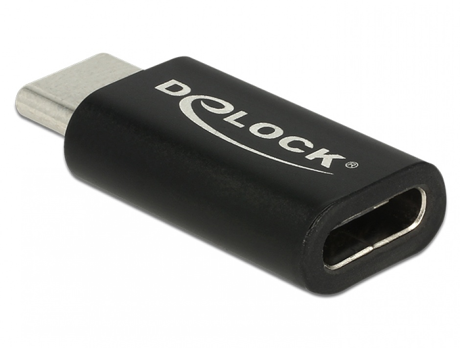 Imagine Adaptor SuperSpeed USB 10 Gbps (USB 3.1 Gen 2) USB tip C T-M port saver, Delock 65697
