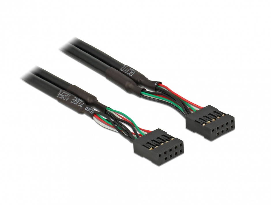 Imagine Cablu USB pinheader M - M 10 pin, Delock 82437