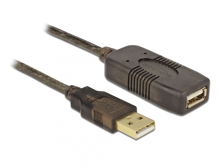 Imagine Cablu prelungitor activ USB 2.0 T-M 20m, Delock 82690