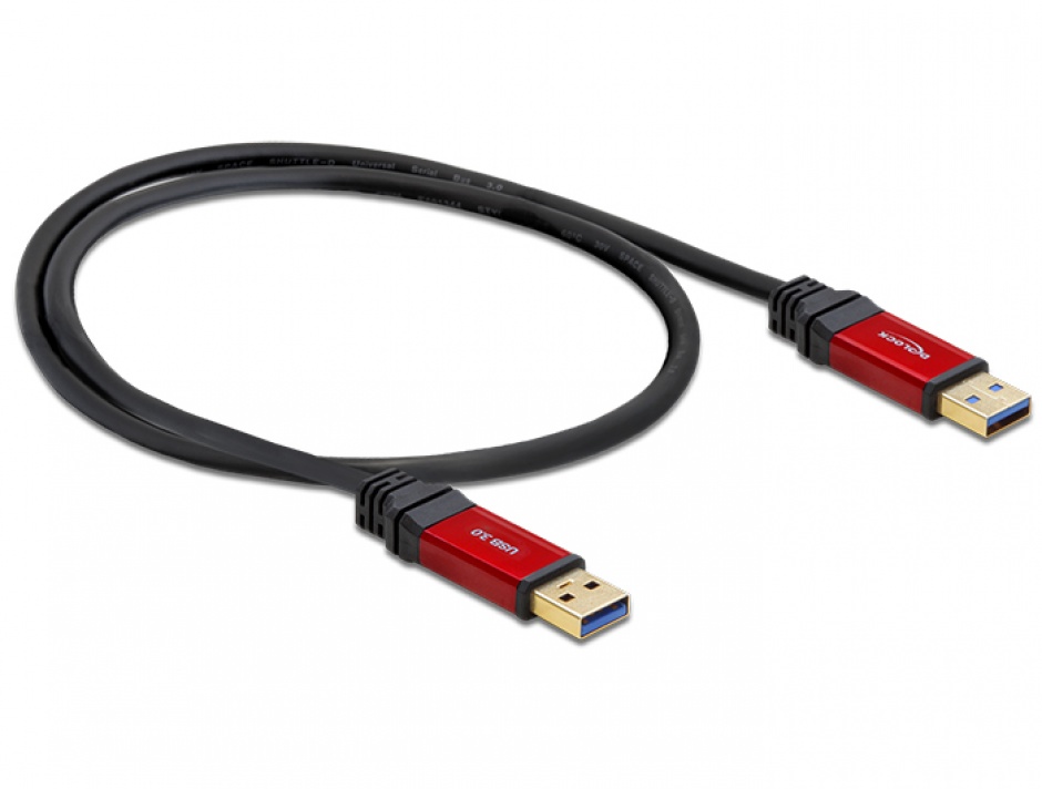 Imagine Cablu Premium USB 3.0 T-T 1m, Delock 82744