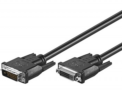Imagine Cablu prelungitor DVI Dual Link 24+1 (T-M) 3m, Delock 84264