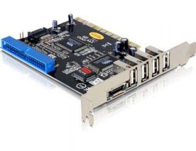 Imagine Placa PCI USB 2.0/eSATA/IDE, Delock 89140