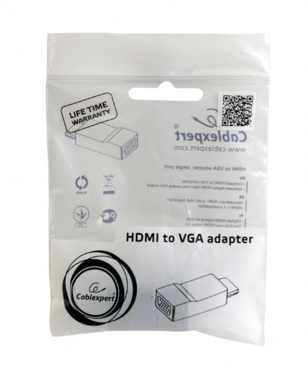 Imagine Adaptor HDMI la VGA T-M, Gembird A-HDMI-VGA-001-1