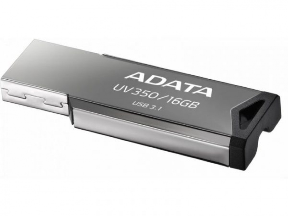 Imagine Stick USB 3.1 Gen 1 16GB Gri, A-DATA AUV350-16G-RBK