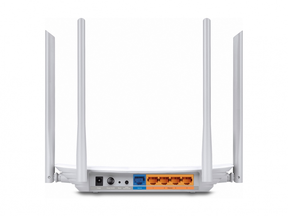 Imagine Router 4 porturi wireless, AC1200, Dual Band, TP-LINK Archer C50