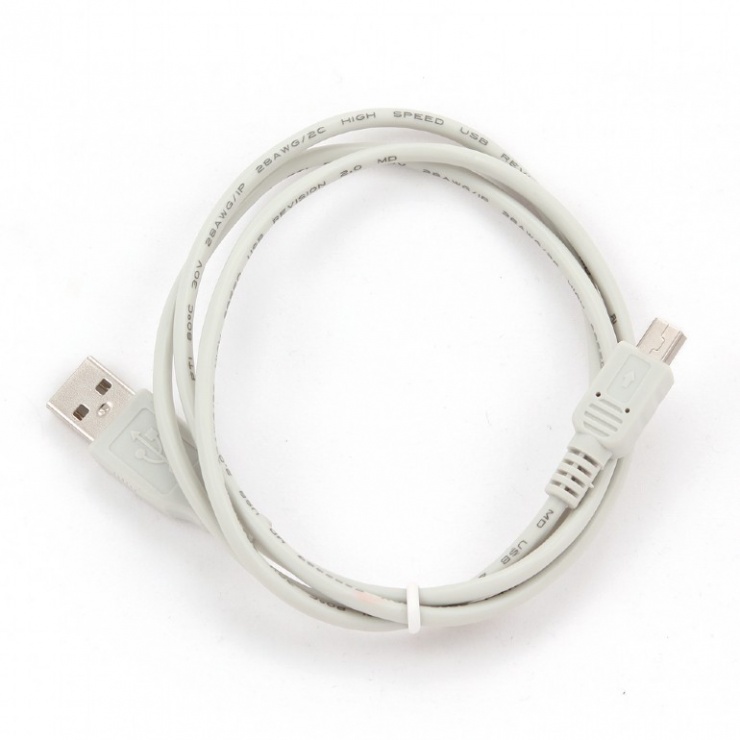 Imagine Cablu USB 2.0 la mini USB 5 pini 0.9m, CC-USB2-AM5P-3-1