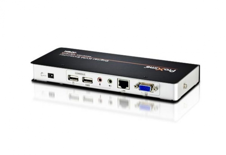 Imagine Extender KVM Cat 5 USB VGA/Audio cu Deskew 300m, ATEN CE770 