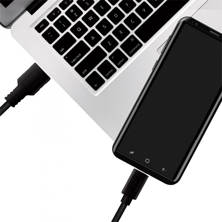 Imagine Cablu USB 3.0 la USB-C T-T 0.15m Negru, Logilink CU0166