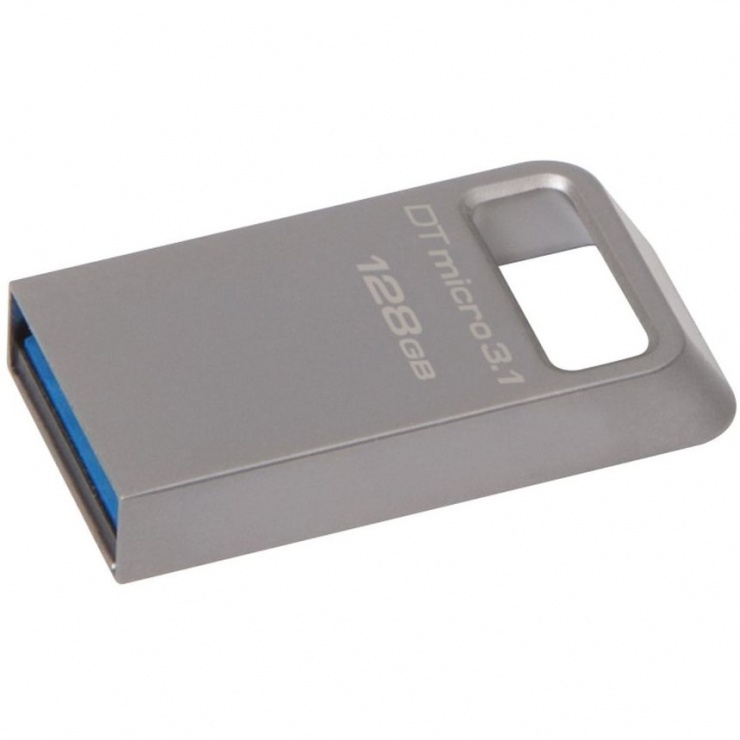 Imagine Stick DataTraveler Micro 128GB USB 3.1/3.0, Metal, Kingston