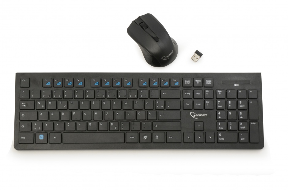 Imagine Kit wireless tastatura+mouse, Gembird KBS-WCH-01