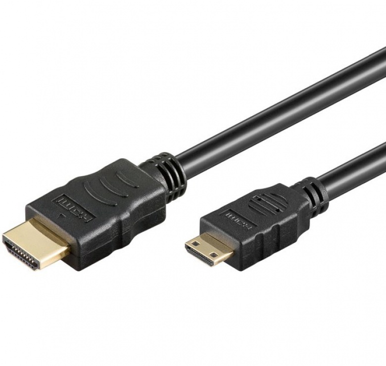 Imagine Cablu mini HDMI-C la HDMI v1.4 T-T 3m Negru, KPHDMAC3