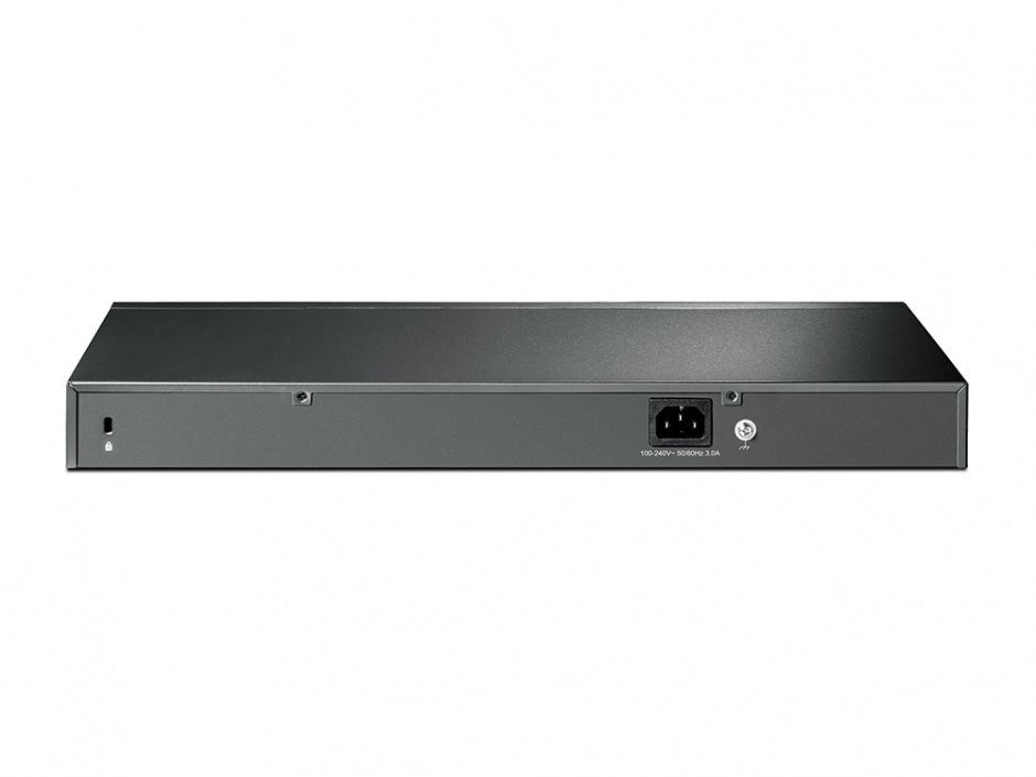 Imagine Switch Smart PoE+ 24 Porturi 10/100M + 4 Porturi Gigabit, 2 sloturi SFP, TP-LINK TL-SL2428P