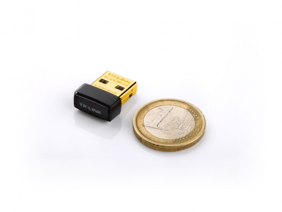 Imagine Adaptor Wireless N USB 150Mbps, nano, TP-Link TL-WN725N-2