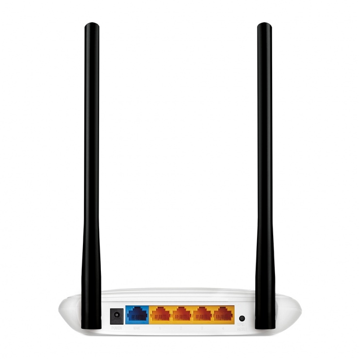 Imagine Router Wireless 300Mbps 2 antene fixe Romana, TP-Link TL-WR841N(RO)-2