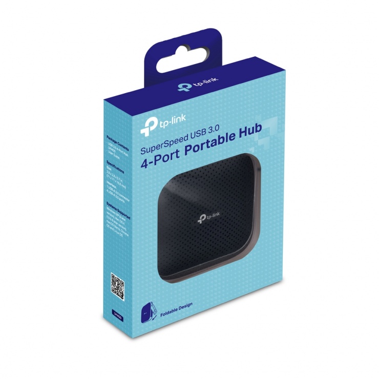 Imagine HUB portabil USB 3.0 cu 4 port-uri, TP-LINK UH400
