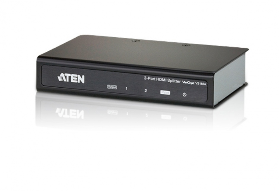 Imagine Multiplicator HDMI 2 porturi Ultra HD 4K, Aten VS182A