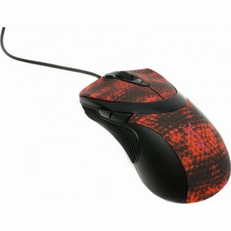 Imagine Mouse Laser Gaming USB A4TECH X7 Oscar Black/Red XL-740K-2