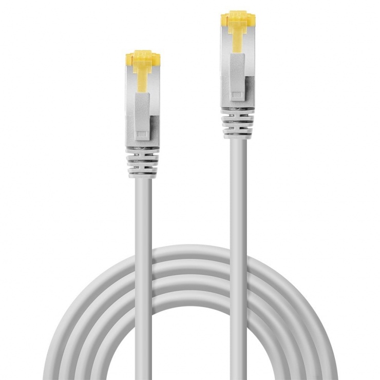 Imagine Cablu de retea S/FTP cat 7 LSOH Gri 10m, Lindy L47268