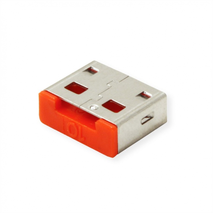 Imagine Set 10 buc USB port blocker pentru 11.02.8330, Roline 11.02.8331