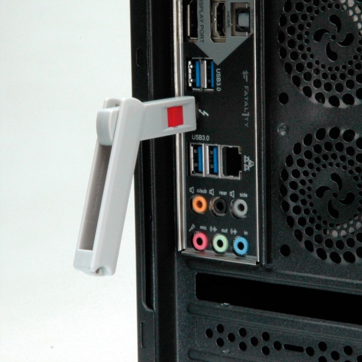 Imagine Set 10 buc port blocker USB-C pentru 11.02.8333, Roline 11.02.8334