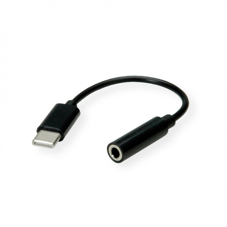 Imagine Adaptor audio USB-C la jack stereo 3.5mm T-M 13cm, Value 12.99.3214