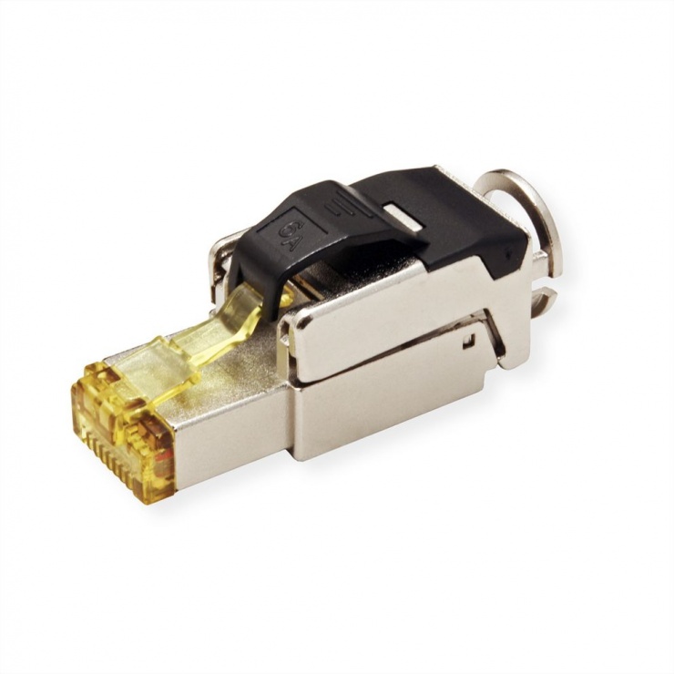 Imagine Conector de ansamblat RJ45 cat 6A STP, Roline 21.17.0323