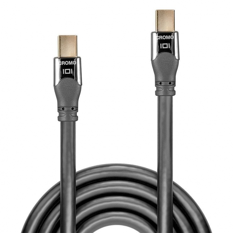 Imagine Cablu mini DisplayPort CROMO T-T v1.2 4K@60Hz 2m, Lindy L41542