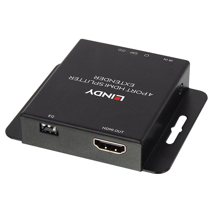Imagine Splitter Extender 50m Cat.6 4 Port HDMI & IR with Loop Out, Lindy L38155