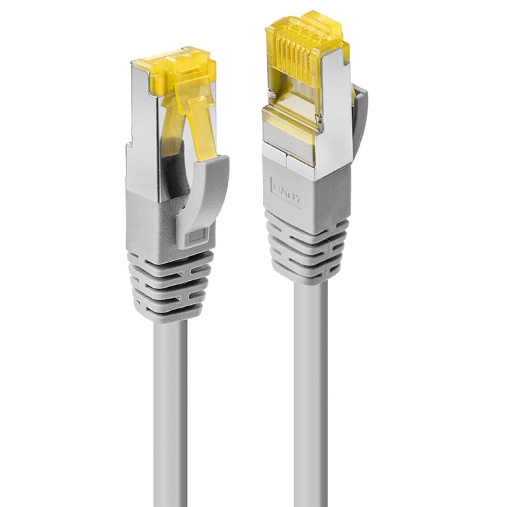 Imagine Cablu de retea S/FTP cat 7 LSOH Gri 30m, Lindy L47271
