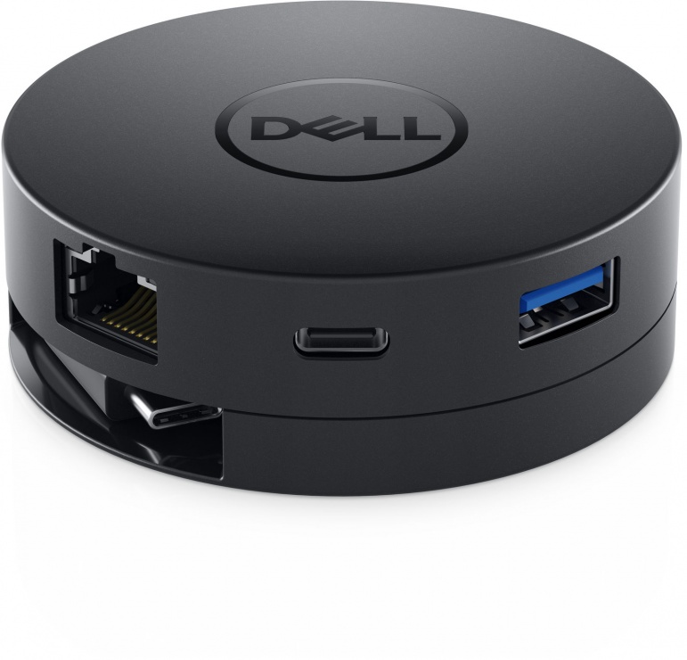 Imagine Docking station USB-C la 1 x HDMI-A, 1 x VGA, 1 x Displayport, 1 x USB 3.0-A, 1 x USB-C, 1 x Gigabit, Dell DA300