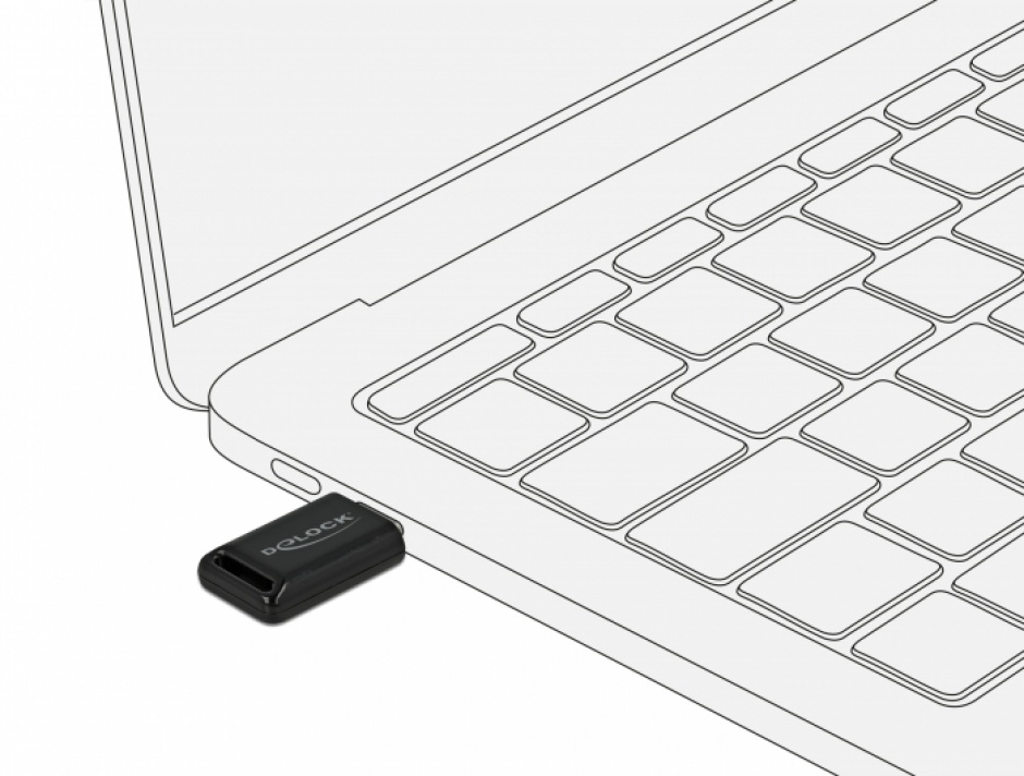 Imagine Adaptor USB 2.0-C Bluetooth 4.0 dual mode + EDR, Delock 61003