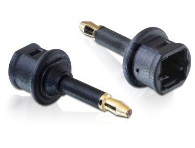 Imagine Adaptor optic Toslink M la mini Toslink 3.5mm T, Delock 65272