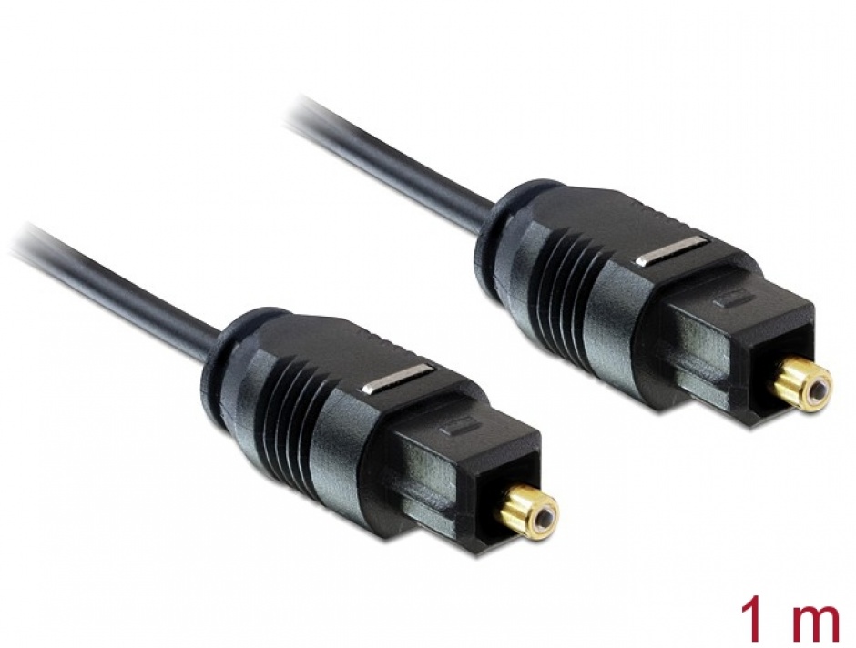 Imagine Cablu optic Toslink T-T 1M, Delock 82879