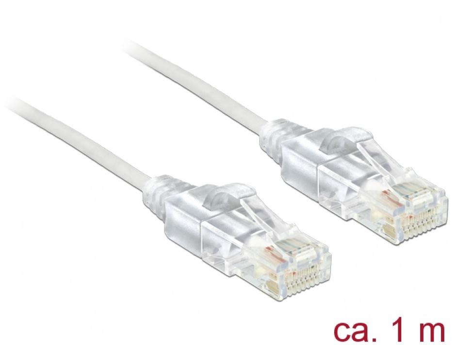 Imagine Cablu RJ45 Cat.6 UTP Slim 1m, Delock 83781