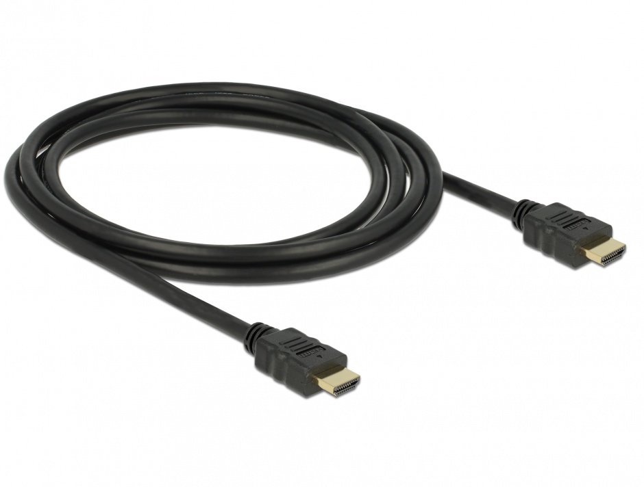 Imagine Cablu HDMI-A 4K@60Hz cu HDR T-T 2m, Delock 84714 