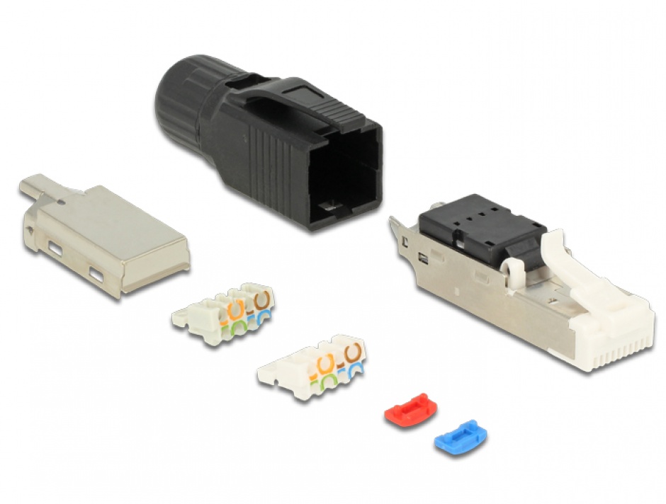 Imagine Conector de asamblat RJ45 Cat. 6A, Delock 86265