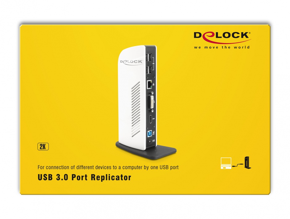Imagine Replicator porturi USB 3.0, Delock 87568
