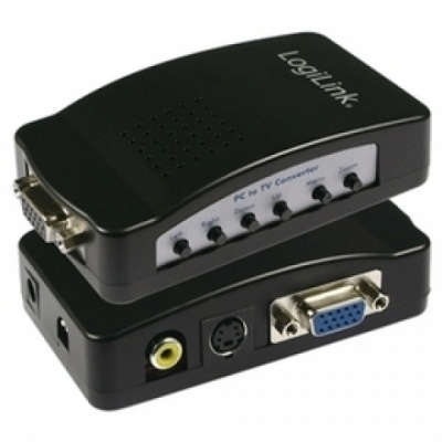 Imagine Convertor VGA la RCA/Euroscart, LogiLink VG0003